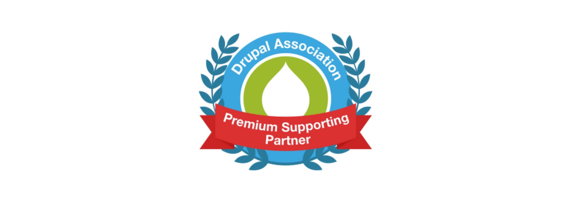 Drupal supporting partner badge